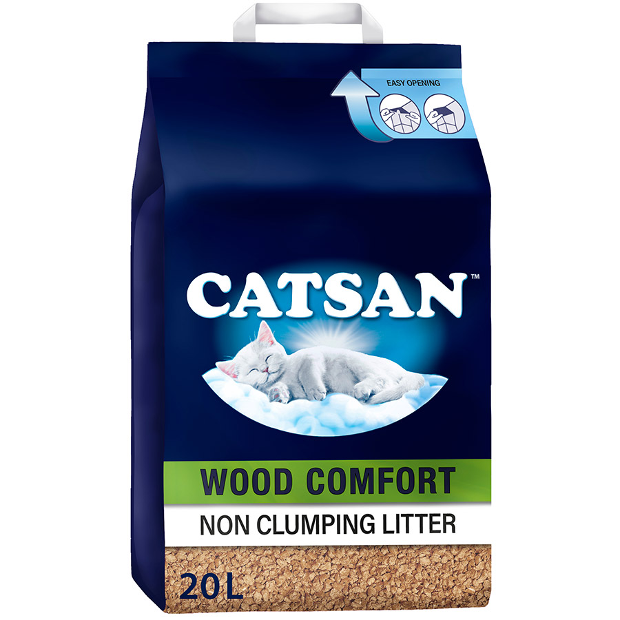 Catsan Wood Comfort 20L product pack