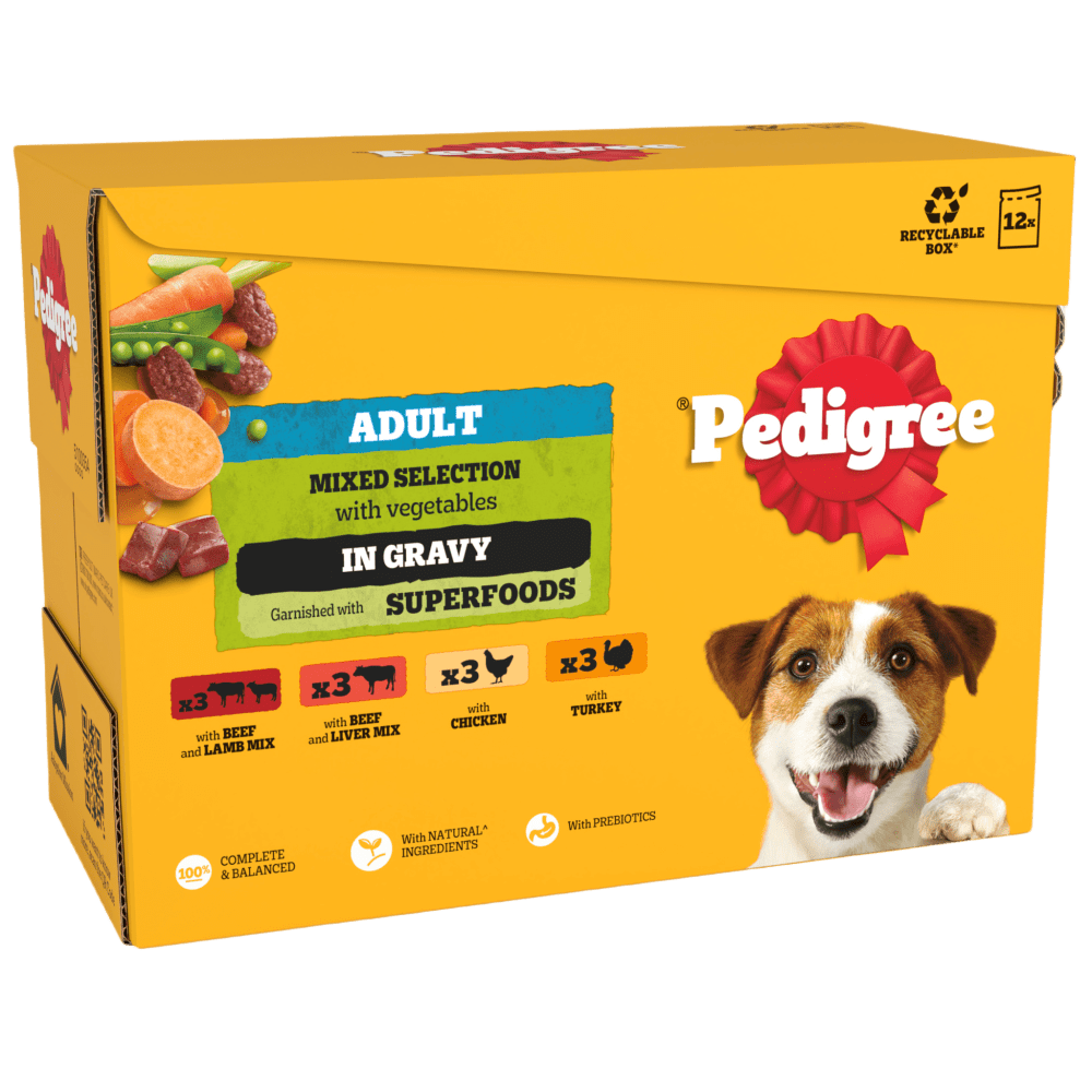 Pedigree Adult Wet Dog Food Multipack product pack
