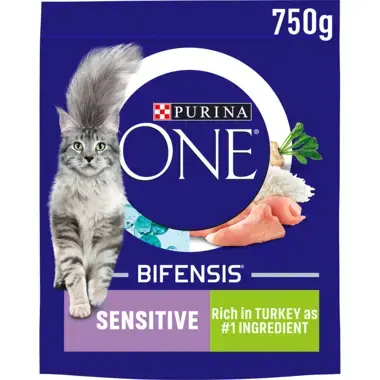 Purina ONE Sensitive 750g product pack