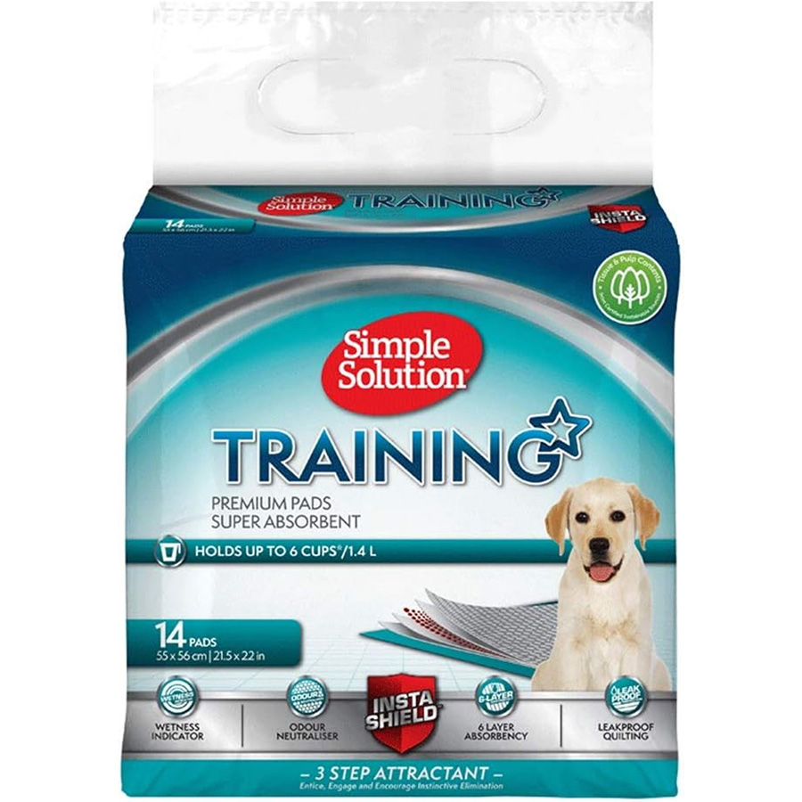 Simple Solution Puppy Training Pads 14 pack product pack